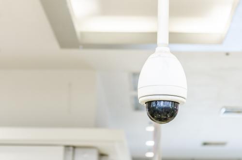 Vidéo surveillance au plafond